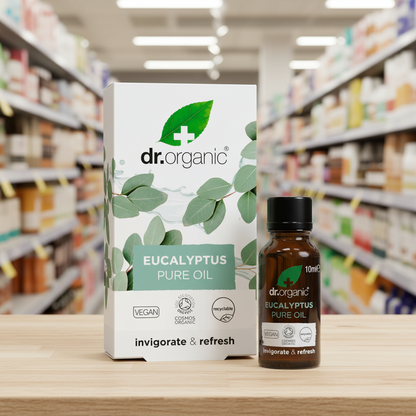 Dr Organic Eucalyptus Pure Oil - 10ml