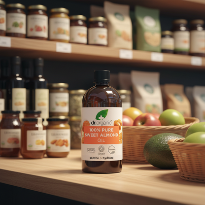 Dr Organic Sweet Almond Oil - 100ml