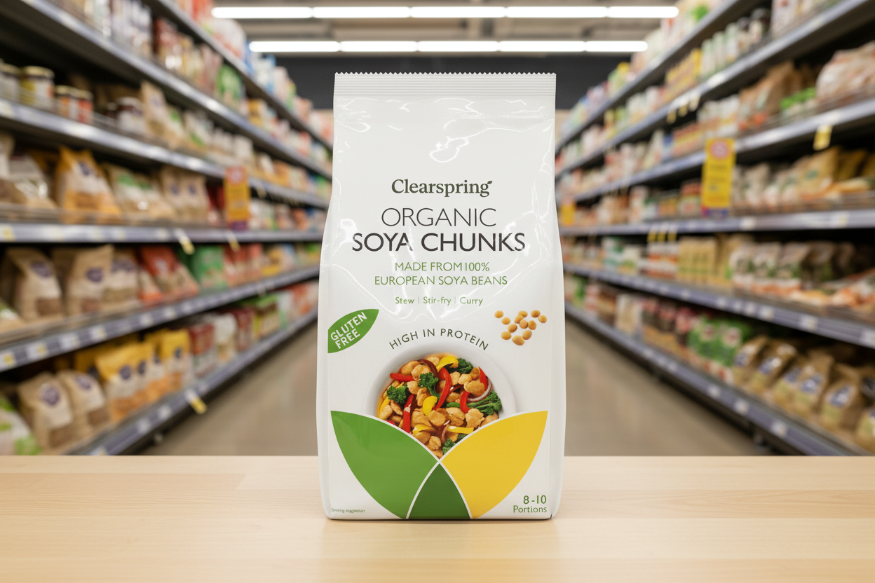 Clearspring Org Soya Chunks - 200g