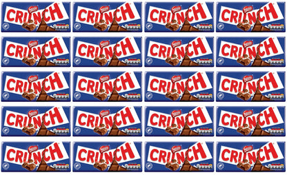 20 x Nestle Crunch Bar - 100GM