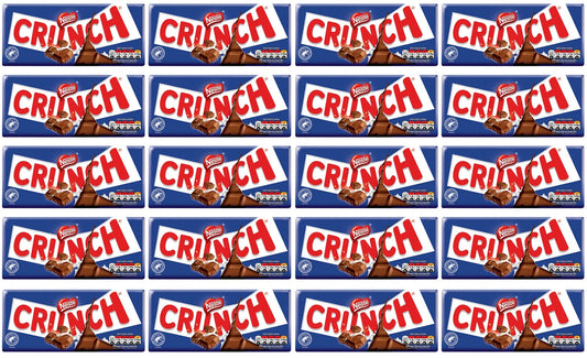 20 x Nestle Crunch Bar - 100GM