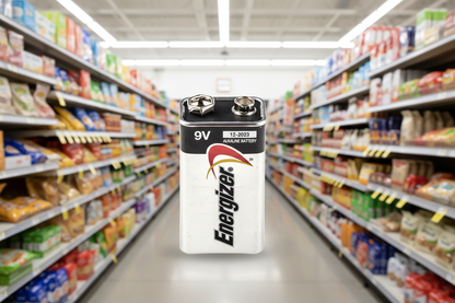 Energizer Max 9V Batteries Alkaline