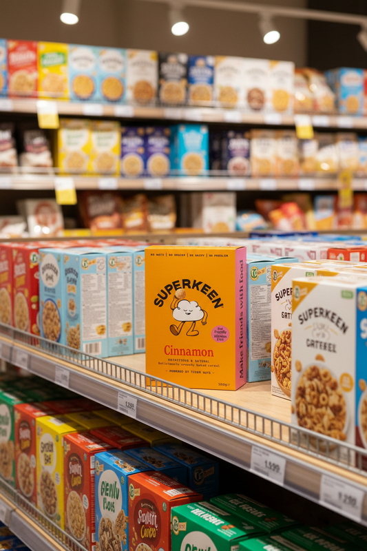 Superkeen Cinnamon Org Tiger Nut Cereal - 240g