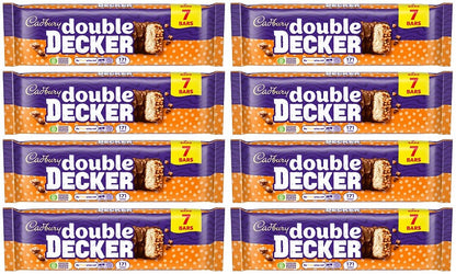 8 x Cadbury Double Decker Snacksize 7pk - 261GM