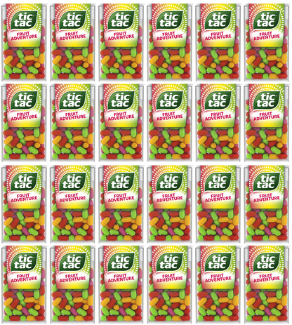 24 X Tic Tac Fruit Mix T100