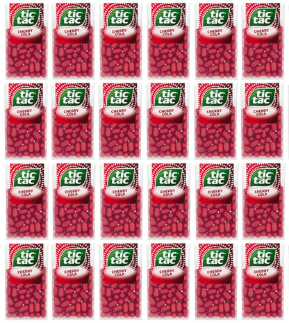 24 X Tic Tac Mixers Cherry - Cola