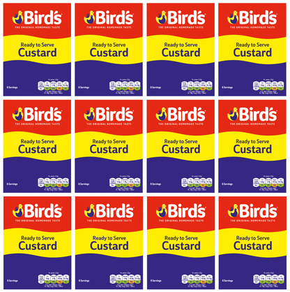 12 X Birds Custard Ready To Eat Tetra 750G