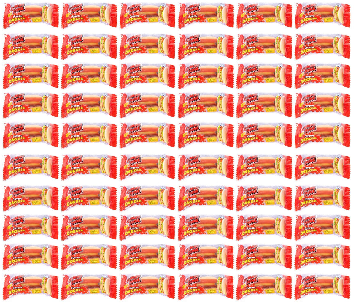 60 x Gummi Zone Gummy Doggie 8Gm