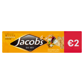 24 x Jacobs Cream Cracker 2 Euro - 300GM