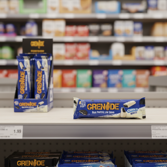 12 X Grenade Carb Killa Bar Oreo White  60GM