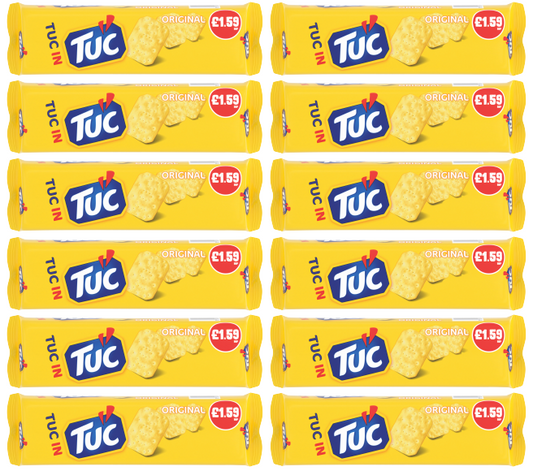 12 x Jacobs Tuc - 150GM