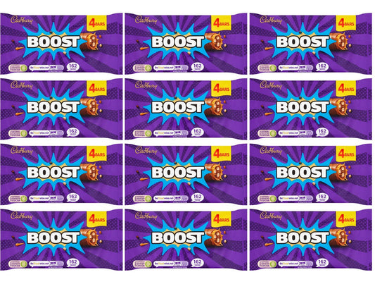 12 x Cadbury Boost Bar 4pk - 126GM