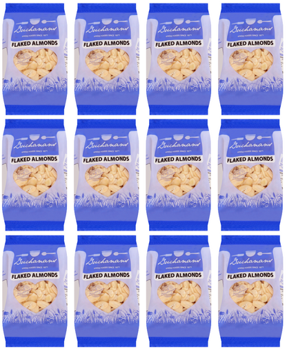 12 x Buchanan Flaked Almonds 100G