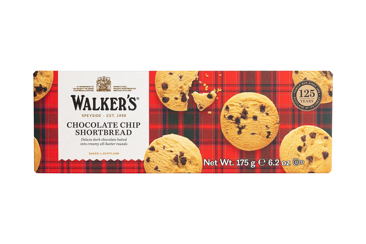 Walker's Shortbread Choc Chip Shortbread - 175g