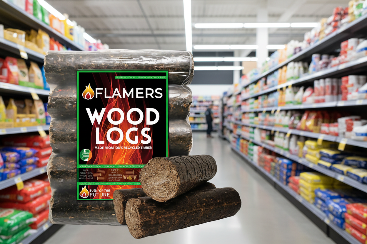 Flamers Wood Logs  - 5 PACK