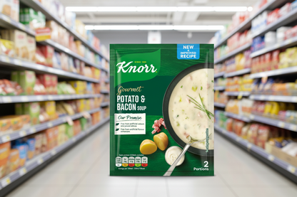 8 x Knorr Potato & Bacon Soup 70G