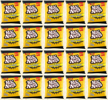 20 x Kp Nik Naks Tangy N Cheesy - 75GM