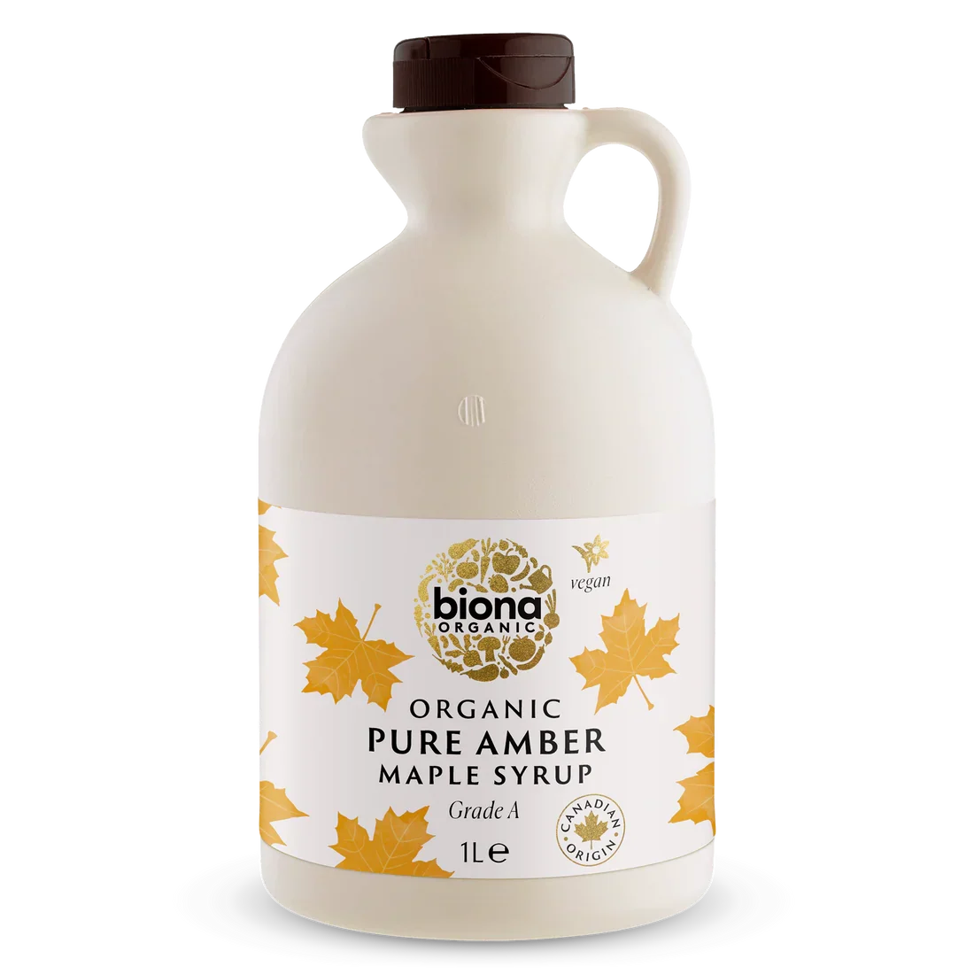 Biona Org Pure Maple Syrup Amber - 1ltr