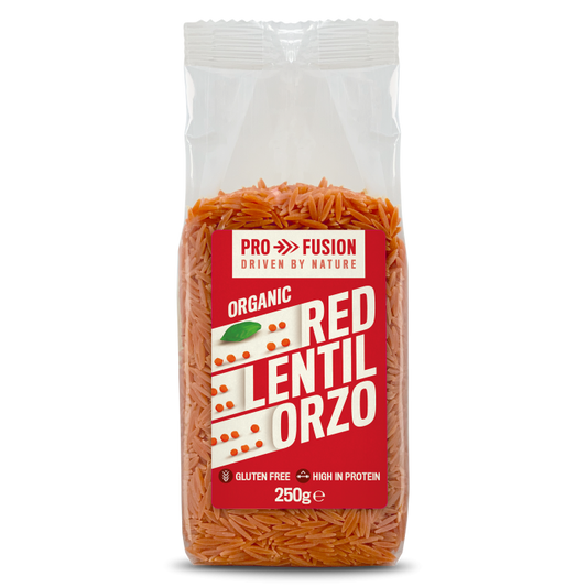 Profusion Org Red Lentil Orzo - 250g