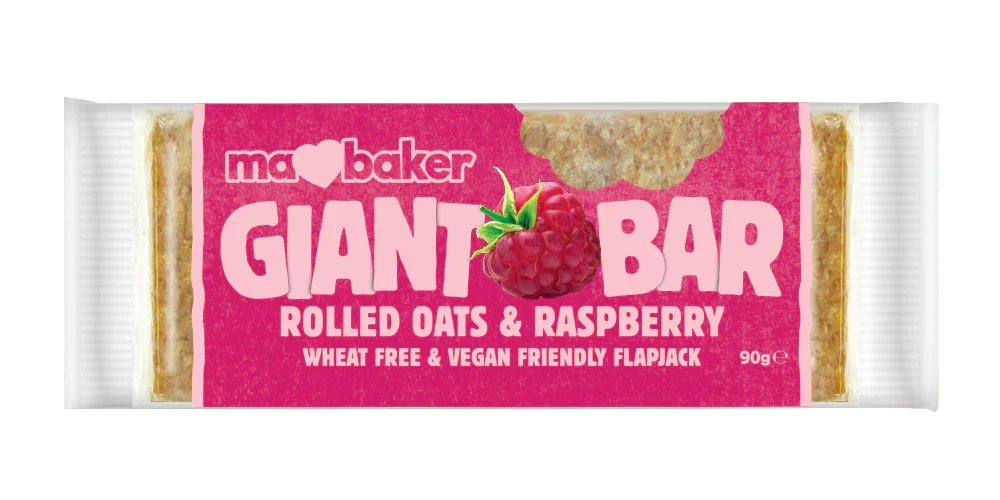 15 x Giant Bar Bite Raspberry Flapjack - 42g