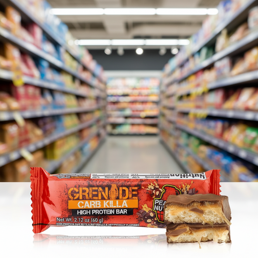 12 x Grenade Peanut Flavour Peanut Nutter 60G