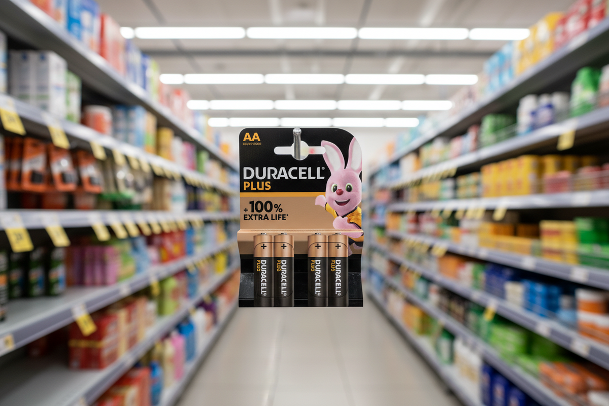 20 x Duracell Plus 100% Aa 4 Pack