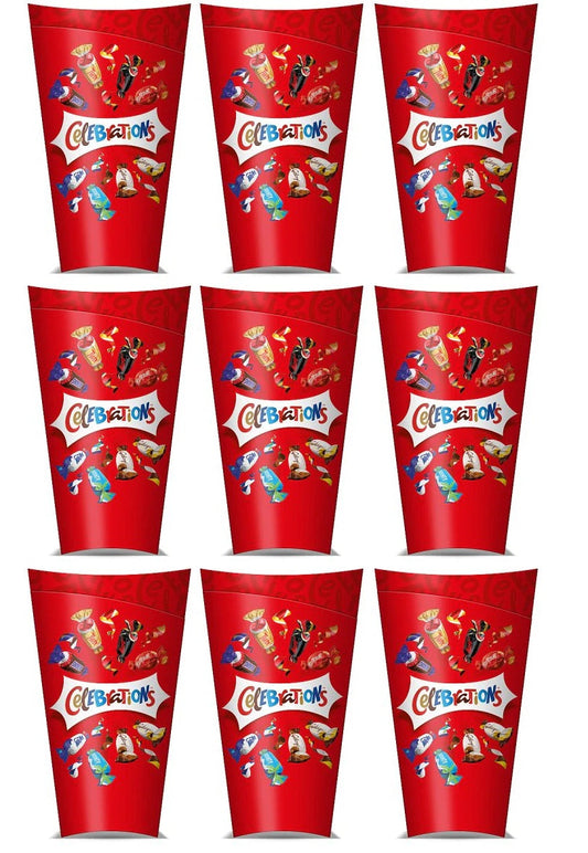 9 x Celebrations Chocolate Flip Slection Box - 300GM
