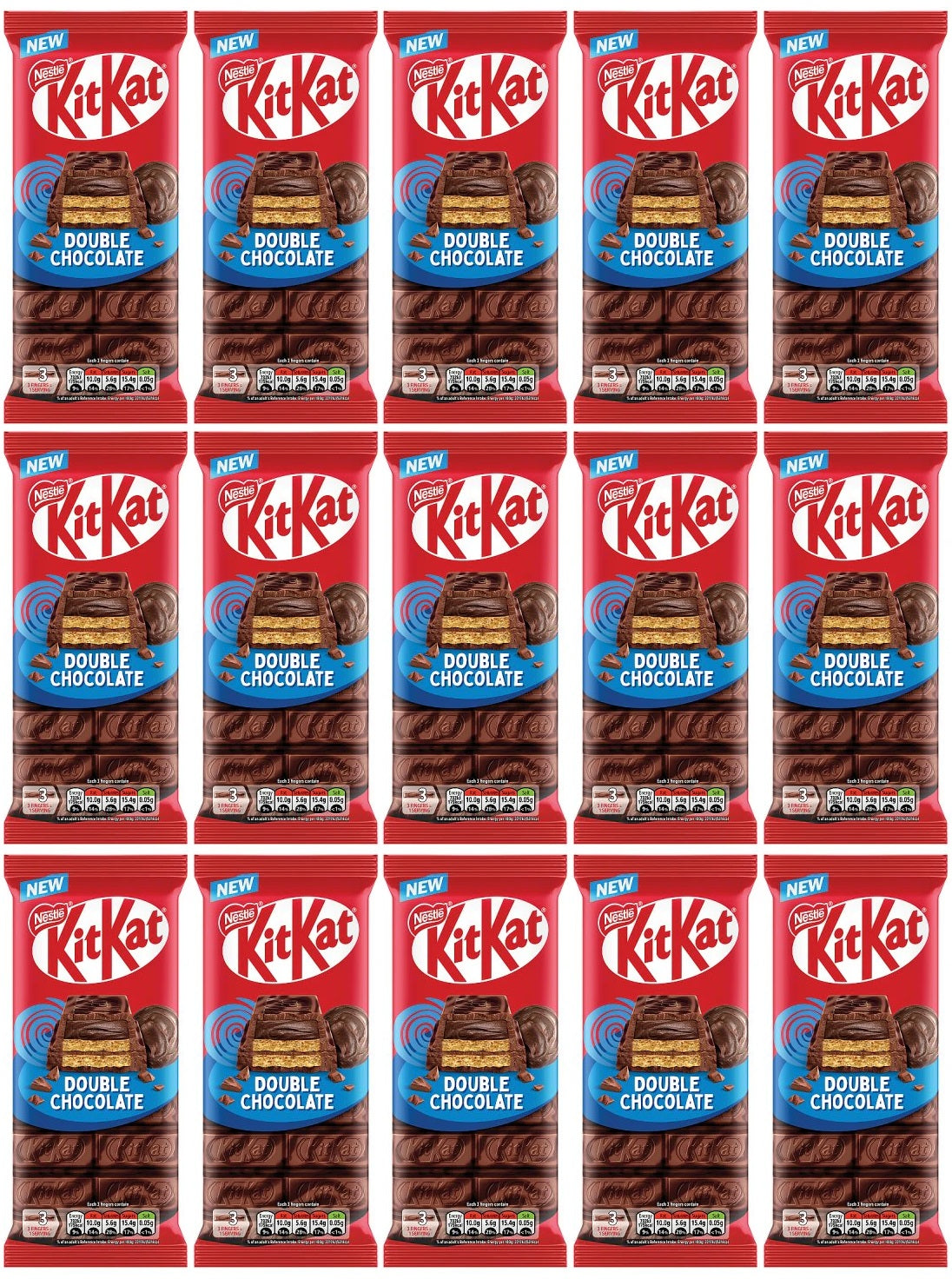 15 x Kit Kat Double Choc Sharing Block  - 99GM