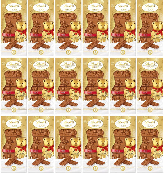 18 x Lindt Teddy Milk Bar  - 120GM