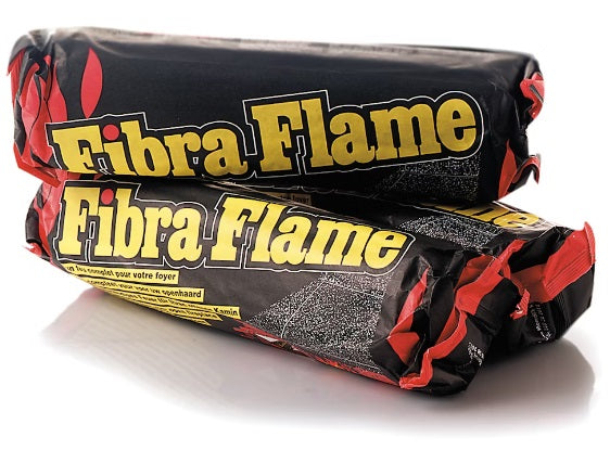 10 x Fibra Flame Premium Fire log