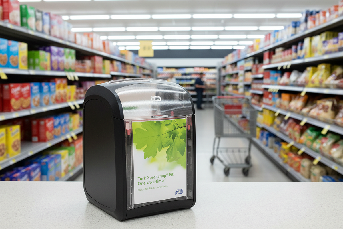 Tork Napkin Xpressnap Table Top Napkin Dispenser Black N14