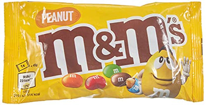 24 x M&M's Crunchy Peanut & Milk Chocolate Bar 45G