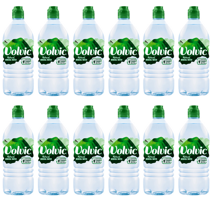 12 x Volvic Sports Cap 1Ltr