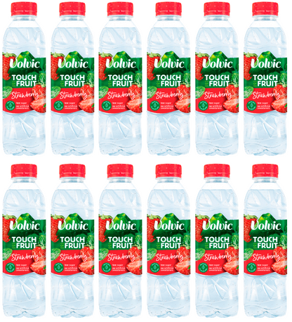 12 x Volvic Strawberry Original 500Ml
