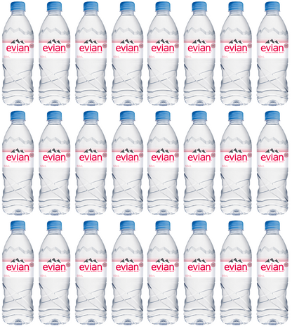 24 x Evian Still Water 500Ml