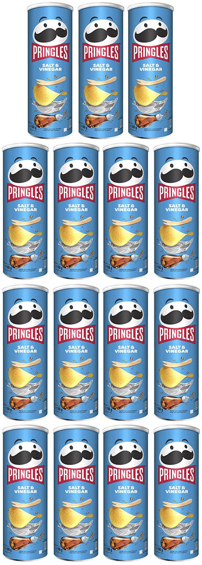 19 x Pringles Salt & Vinegar 165G