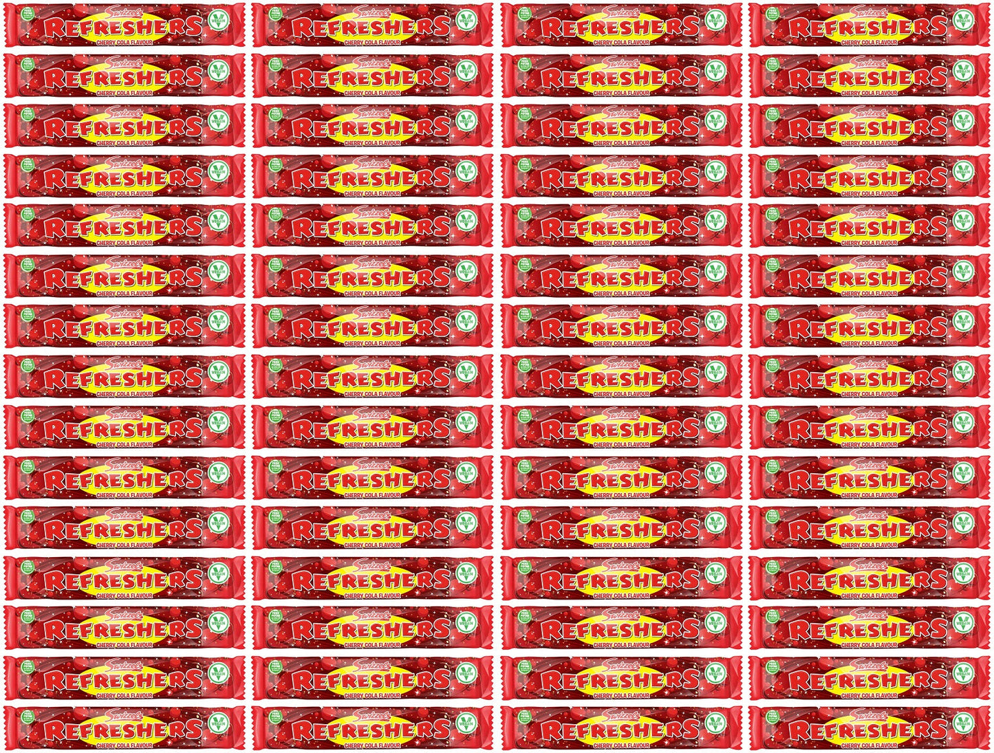 60 x Refreshers Cherry Cola Chew Bar  - 18GM