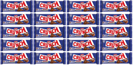 20 x Nestle Crunch Milk Large Bar - 100GM