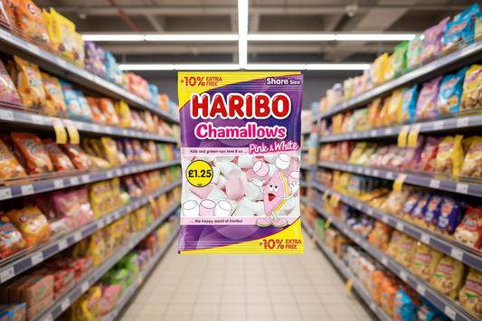 12 x Haribo Chamallows (10% Extra Free) - 154GM