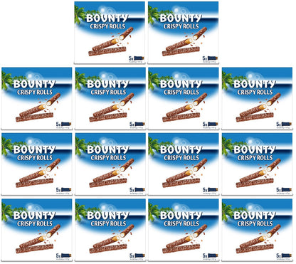 14 x Bounty Crispy Rolls 5pk - 117GM