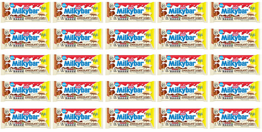 25 x Milkybar Biscuit Chocolate Sharing Bar - 84GM