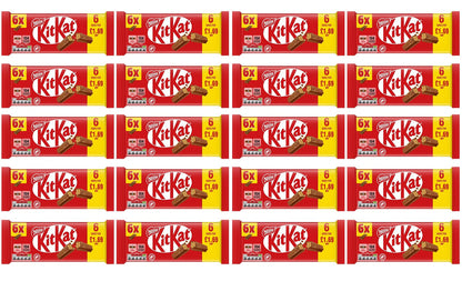 20 x Kitkat 2 Finger Orange 6pk - 124GM