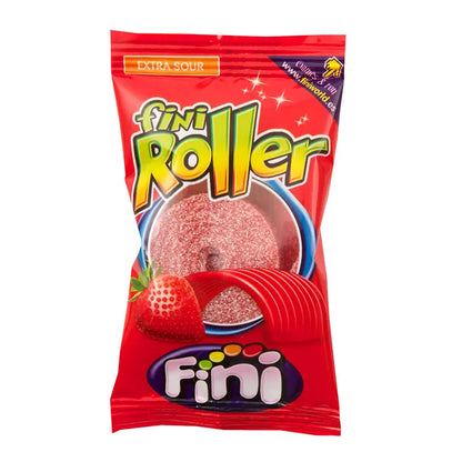 40 x Fini Strawberry Roller 20Gm