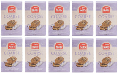 10 x Neills Wholemeal Coarse Flour 1.5Kg