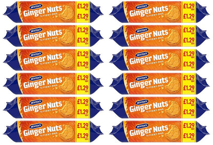 12 x Mcv Ginger Nuts - 250G
