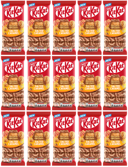 15 x Kit Kat Salted Caramel Sharing Block  - 99GM