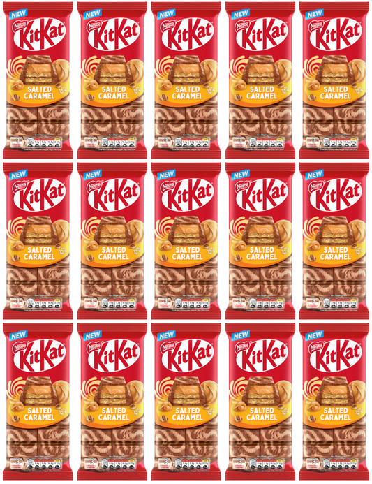 15 x Kit Kat Salted Caramel Sharing Block  - 99GM