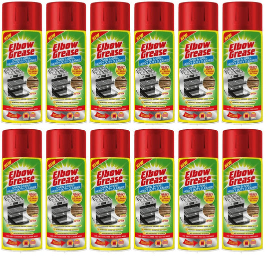 12 x Elbow Grease Oven Foamer - 400Ml