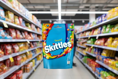 15 X Skittles Tropical Pouch 136Gm