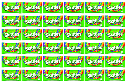 36 x Skittles Crazy Sours Bag 45Gm